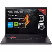 Acer Gaming laptop Nitro Lite 16 NL16-71G NoOS/16 WUXGA IPS/i5-13420H/16GB/512GB SSD/RTX 3050/backl