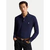 Polo Ralph Lauren Polo majica 710955081501 Mornarsko modra Slim Fit