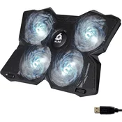 KLIM Wind Laptop zmogljivo hlajenje za prenosnik - Bela