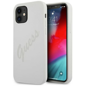 Guess GUHCP12SLSVSCR iPhone 12 mini 5,4 cream hardcase Script Vintage (GUHCP12SLSVSCR)