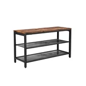 Songmics Klop za čevlje 80x30x445 cm rjava