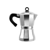 Moka kavni kuhalnik za 6 skodelic sijajen 54471