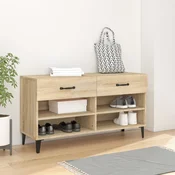 Vidaxl vidaXL Omarica za čevlje sonoma hrast 102x35x55 cm