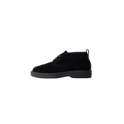 Calvin Klein Superge Text Rubber Desert Boot Su HM0HM01978 Črna