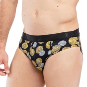 Moschino Muške Slip gace, Crne