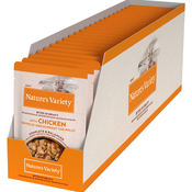Natures Variety koščki v omaki 22 x 85 g - s piščancem