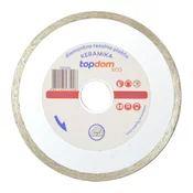 DIAMANTNA REZALNA PLOŠČA ZA KERAMIKO 125x2x22mm, TOPDOM | Topdom