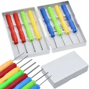 Rosfix Pinex Prokit 8 – Set Igel Za Odvijanje Spajk | Nerjaveče Jeklo, 8 Kos, Case, Velikosti 0,8–2,0 Mm, Servis Elektronike, (5000212360)