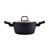 Lonec z marmornato površino in pokrovom 3,2l 20cm 54226