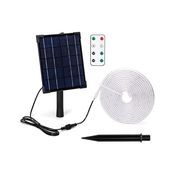 Aigostar - LED prigušiva solarna traka LED/5W/3,2V 5 m 6500K IP65 + daljinski upravljac