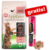 6/7,5 kg Applaws + Cosma božićne grickalice besplatno! - Adult morska riba s lososom 6 kg