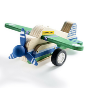 Stanley Jr. JK029-SY Gradbeni set, letalo, les
