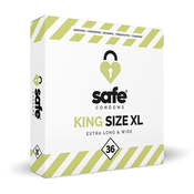Kondomi Safe - King Size XL, 36 kos