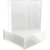 MEDIARANGE ETUI ZA CD ŠKATLA 1/1 SLIM PROZOREN