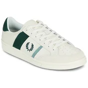 Fred Perry B725 Leather / Suede Bijela