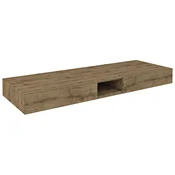 MORIAN umivalnik 140x14x48cm, hrast - Rjava - 140x14x48 cm - Sapho - MORIAN - 24 - HPL laminat/laminat - 1400 - 140 - 480 - 14