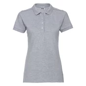 Blue Womens Stretch Polo Russell