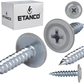 shumee Montažni konektorji GM-S 4,2x19 mm RAL 9006