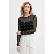 KARL LAGERFELD Bluza B1W17024 Črna Slim Fit