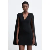 TWINSET Cocktail obleka 252TT2402 Črna Regular Fit