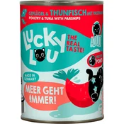 Lucky Lou Life Stage mačja hrana Adult - perutnina in tuna - 400 g