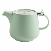 Zeleni porculanski čajnik s cjediljkom Maxwell & Williams Tint, 600 ml