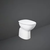 WC ŠKOLJKA TALNA MORNING BREZ ROBA, TALNI ODTOK, BELA, RAK CERAMICS | Topdom