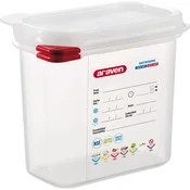 ARAVEN gastronorm posoda s pokrovom GN 1/9, PP, globina: 150 mm, prostornina: 1,5 L, hermetična