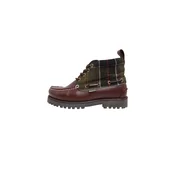 Barbour Gležnarji z vezalkami Harle rjava/zelena/rdeča/bela