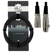 Mikrofonski kabel Gewa Basic Line Alpha Audio (XLR (f) – XLR (m)) – različne dolžine