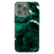 Silikonski prozorni ovitek za Apple iPhone 13 Pro - Dark emerald