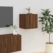 Vidaxl vidaXL Stenska TV omarica rjav hrast 40x34,5x40 cm
