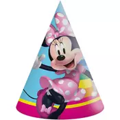 Komplet 6 zabavnih klobukov Minnie miške