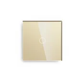 Exeshop Wi-Fi pametni prekidac 1G TUYA Zlatni (WIFI TOUCH SWITCH)