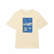Majica s plavim printom forét Falls T-shirt - S
