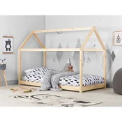 Krevet Kucica 190x90 Natur + Dušek od 14 cm