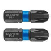 slomart GRAPHITE udarni bit PZ4 x 25 mm, 2 kom