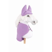 shumee Komplet Hobby Horse A3: flis preproga + glušniki - vijoličen