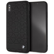BMW - Apple iPhone XS Max Hexagon Hardcase - Black (BMHCI65HEXBK)
