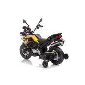 Otroški motor na akumulator Bmw 12V Rumena lea