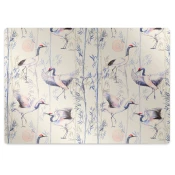 Decormat Podloga za pisalni stol Crane dance 120x90 cm 2 cm