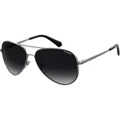 Polaroid PLD6012/N/NEW 6LB/WJ Polarized M (56) Srebrna/Siva