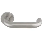 Kljuka TALIN, ognjevarna z rozeto, inox mat