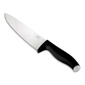 Kuharski nož iz nerjavnega jekla črn 20cm 54915