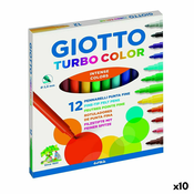 Set Flomastera Giotto Turbo Color Pisana (10 kom.)