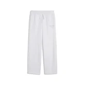 PUMA Class Straight Leg Fleece Pants Youth, Shop, White Glow Heather, 15-16Y