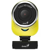 Genius Spletna kamera QCam 6000, Full HD - yellow