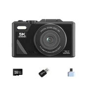 INF 5K Ultra HD Digitalni Fotoaparat s 75MP, 18x Zoom, WiFi in Dodatki, (5000116953)