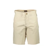 NAPAPIJRI MEN'S BEIGE BERMUDA PANTS