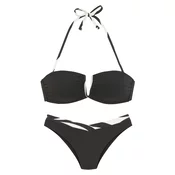 FRENCH CONNECTION Bikini črna/bela
